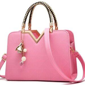 New woman's high quality Pu leather designer fashion bag.